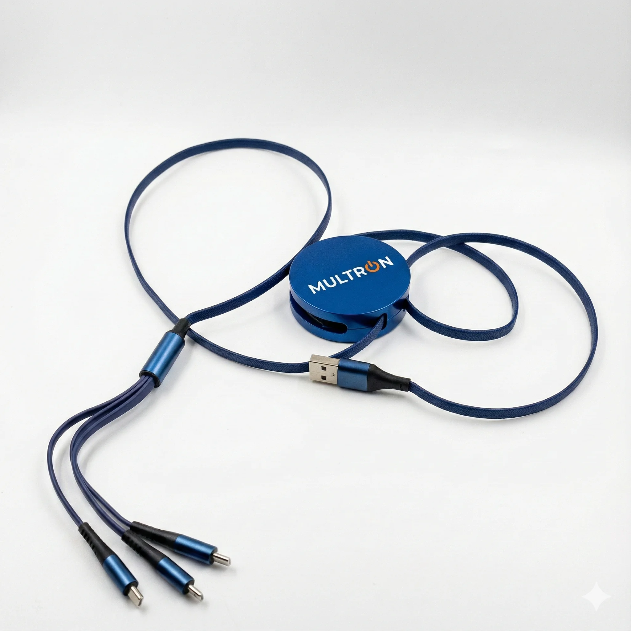 Multron Roll 3-in-1 Retractable Cable